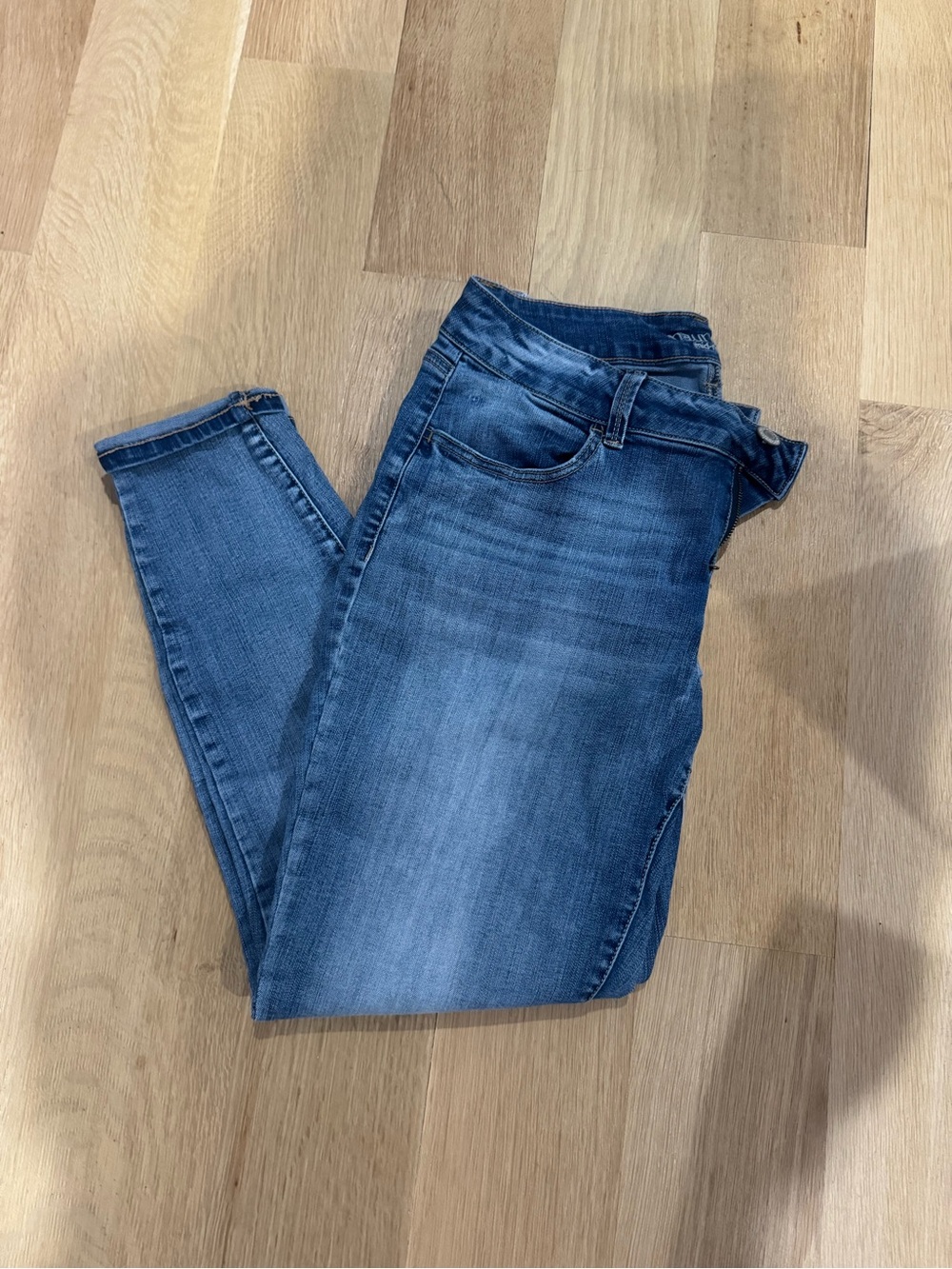 Maurices Medium Wash Blue Skinny Jeans
